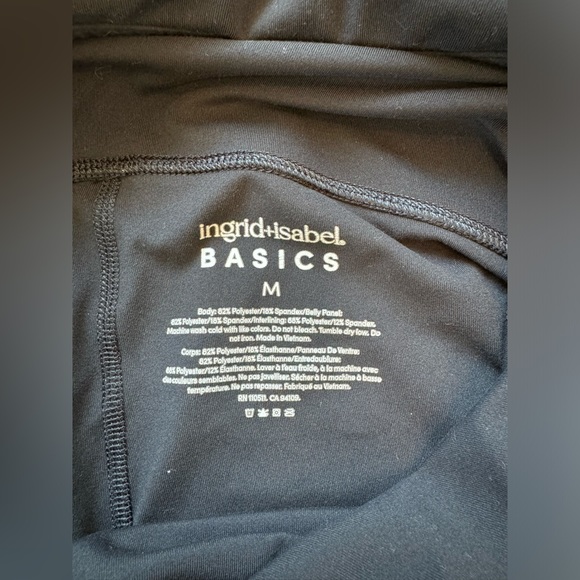 Ingrid & Isabel • Maternity Leggings • Black • Medium - Picture 4 of 4